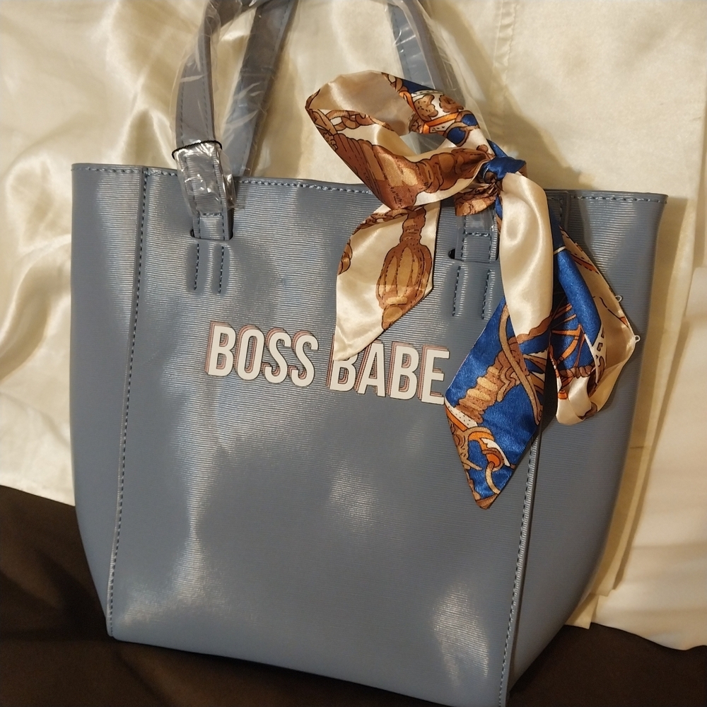 Blue Tote Bag